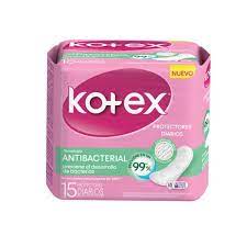PROTECTORES DIARIOS KOTEX X 15 UND